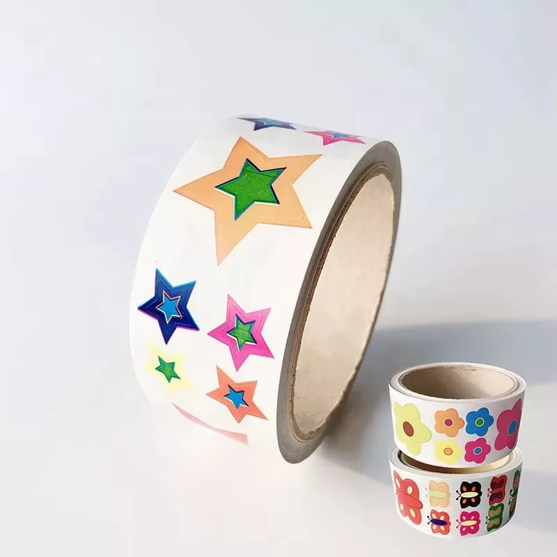 Papierrollenaufkleber Papierrollenaufkleber